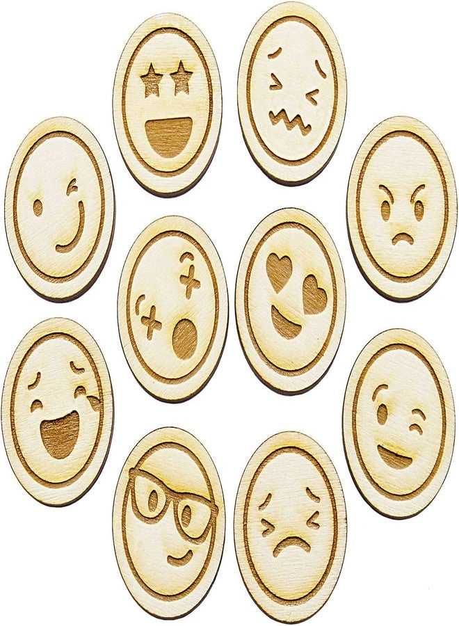 CLITHS Wooden Emoji Token - 10 pcs