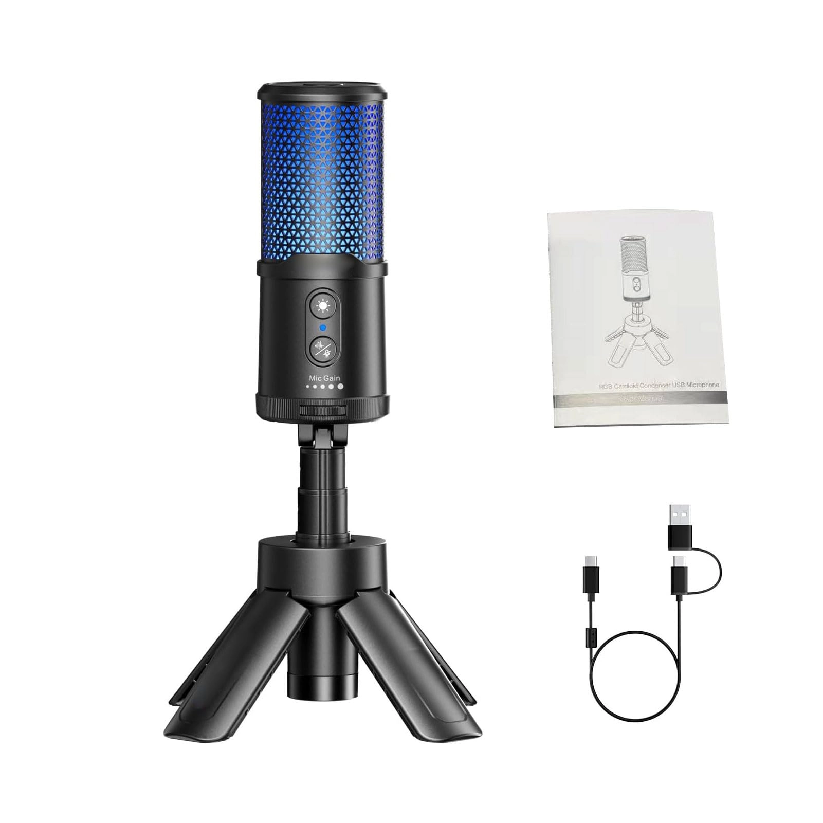 Jiawu1g04swybng USB Microphone