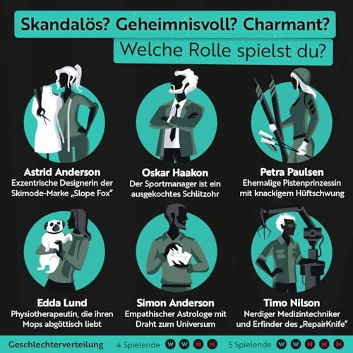 Crime Dinner for Home - German 16 years and up