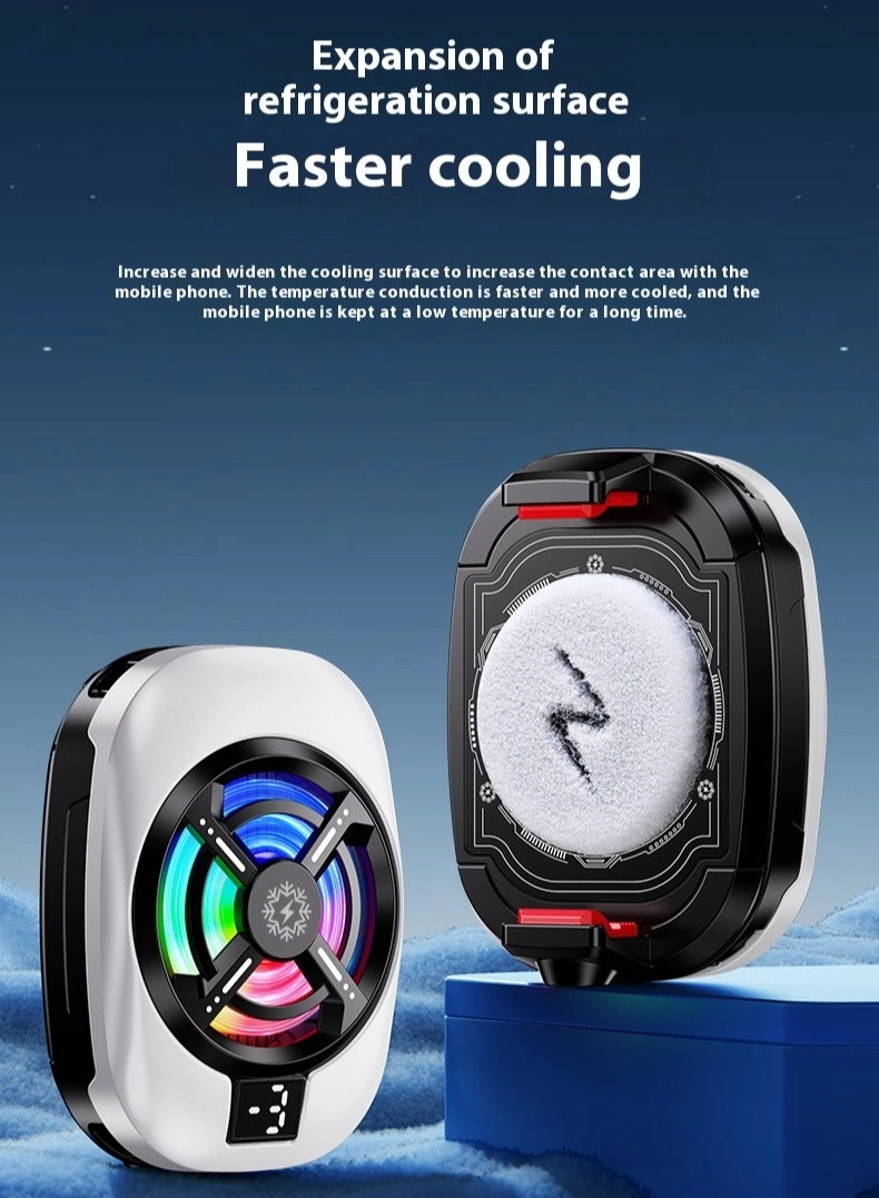 Mobile Cooler - Magnetic Back Clip Digital Display