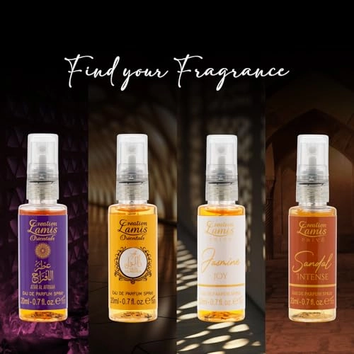 Atar AL Afraah - 20ml + Jawharat AL Afraah - 20ml + Oud AL Mlouk - 20ml + Alhob Quloh - 20ml