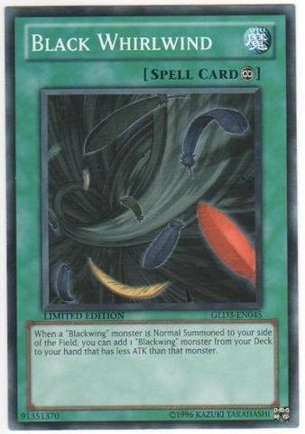 Konami Black Whirlwind GLD3-EN045 - Gold Series 3