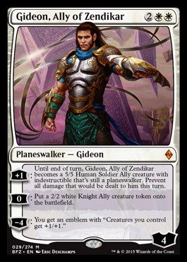 Magic: the Gathering Gideon, Ally of Zendikar 029274 - Battle for Zendikar
