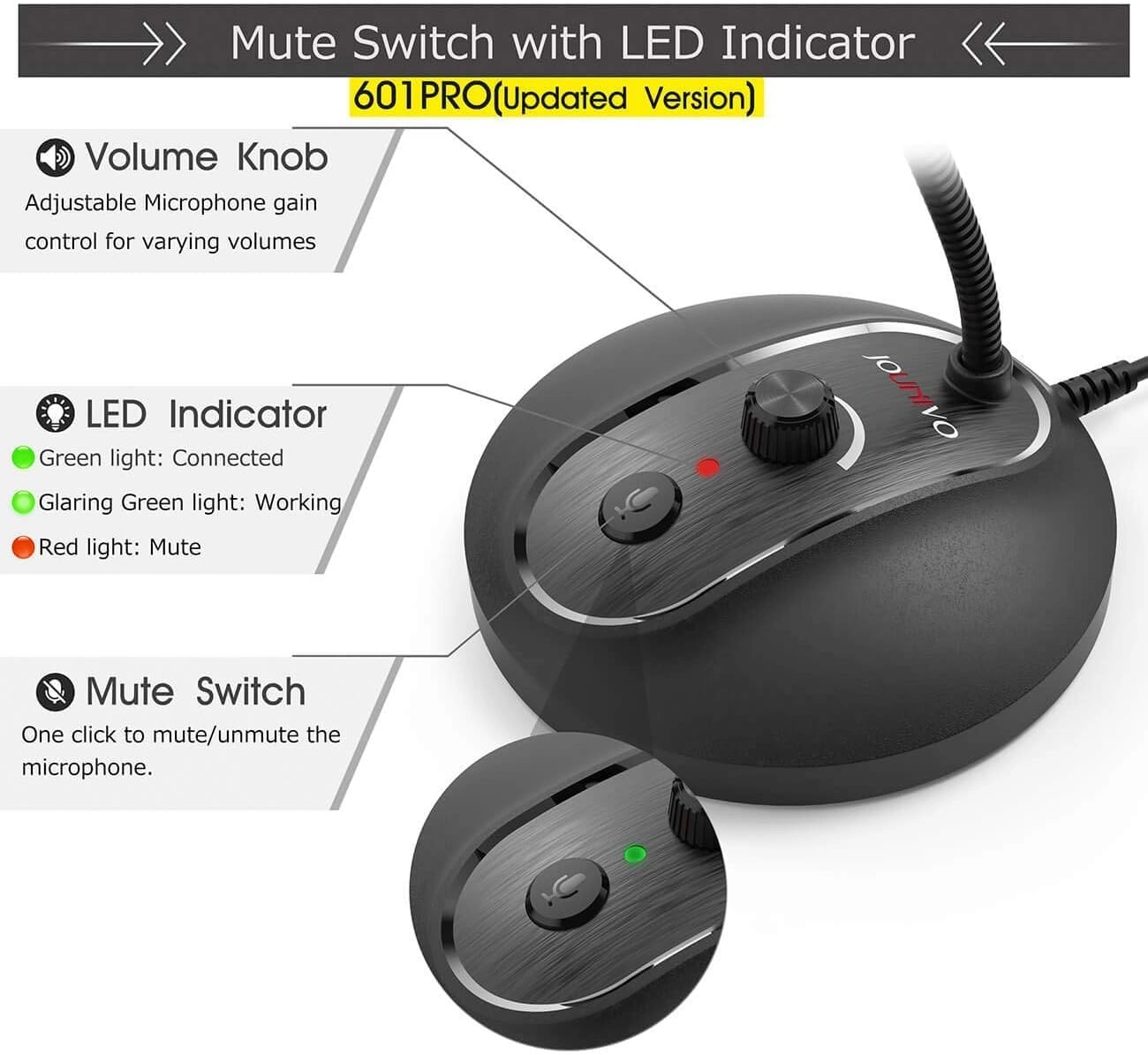 JV-601 USB Microphone