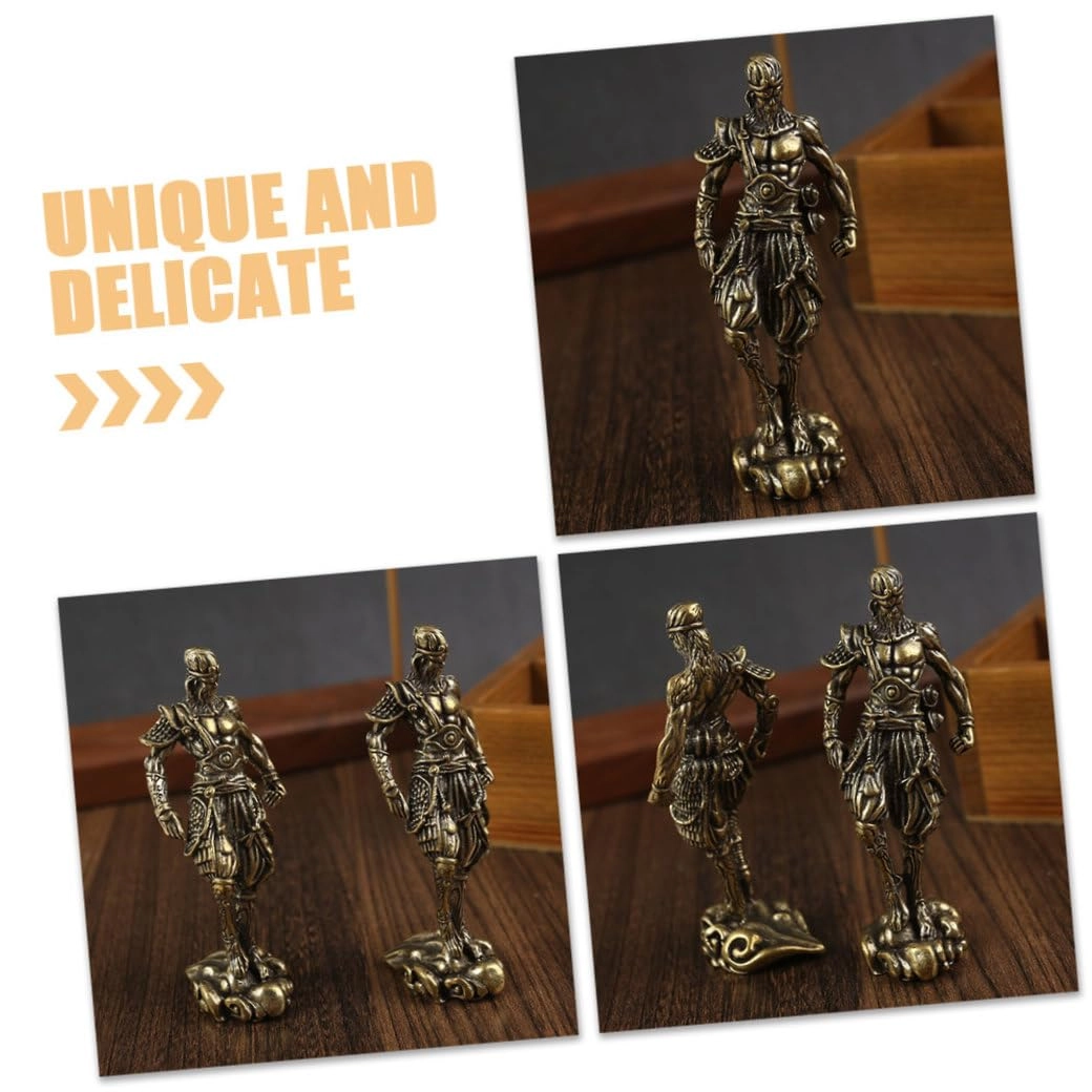 Monkey King Statue - Brass