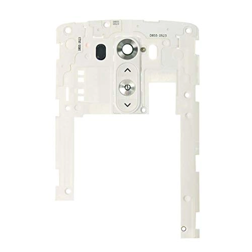 Back Plate Housing Camera Lens Panel for LG G3 / D855 - White