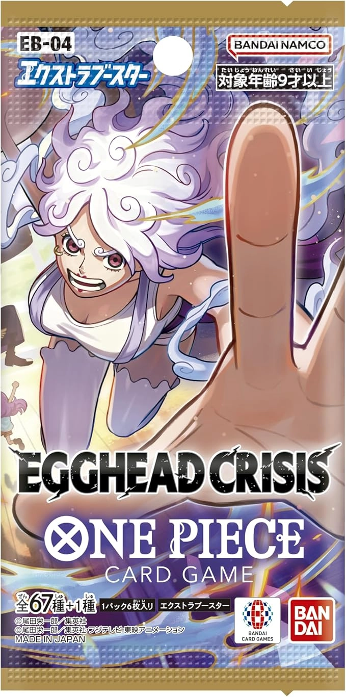 One Piece Egghead Crisis EB-04 Extra Booster Pack - Japanese 6pcs