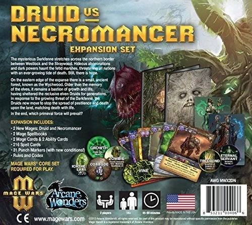 Mage Wars: Druid Vs Necromancer
