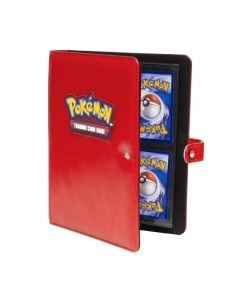 Ultra PRO Pokemon Premium 4-Pocket Snap Binder - Red 160 cards