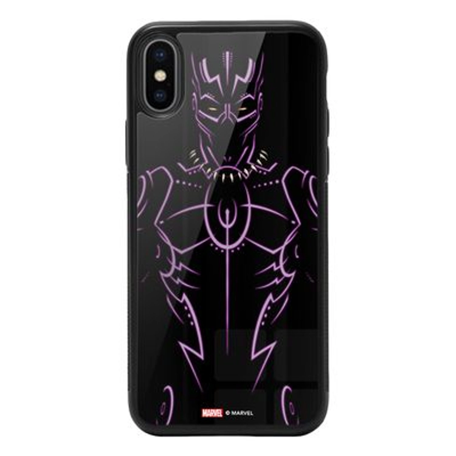Wackylicious Black Panther Kinetic Energy Back Case for iPhone Xs