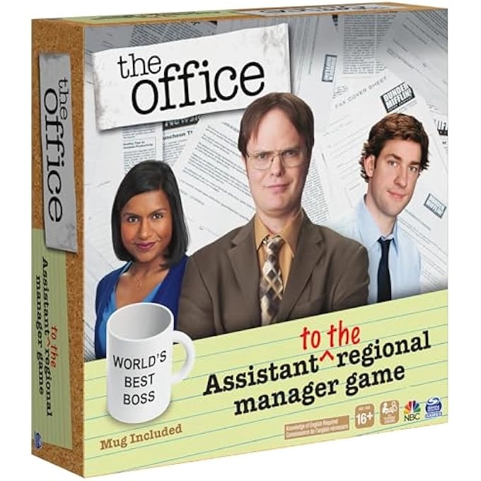 SPIN MASTER GAMES Assistant to The Regional Manager Party Game - Adults and Teens Ages 16 and up