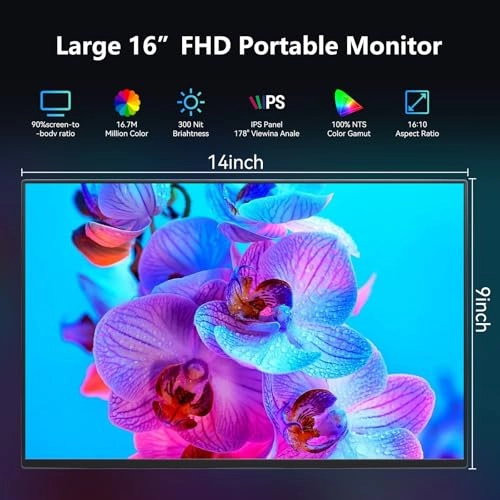 Portable Monitor - US-16inch 16 Inches 1920x1200