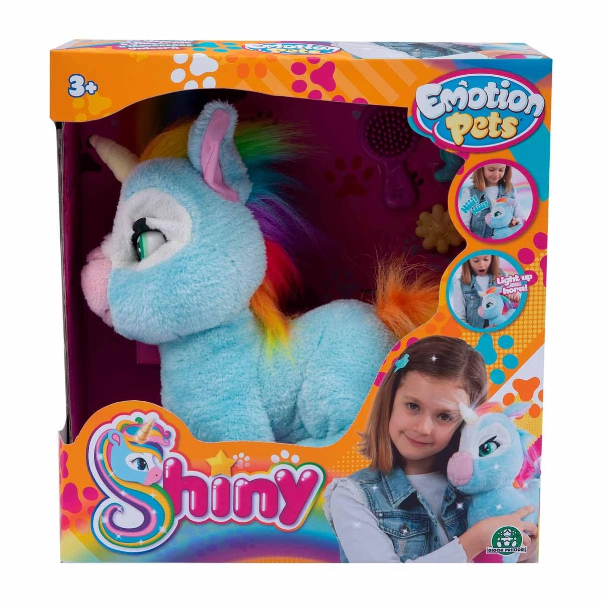 Giochi Preziosi Unicorn Emotion Pets Shiny 33 cm Sound