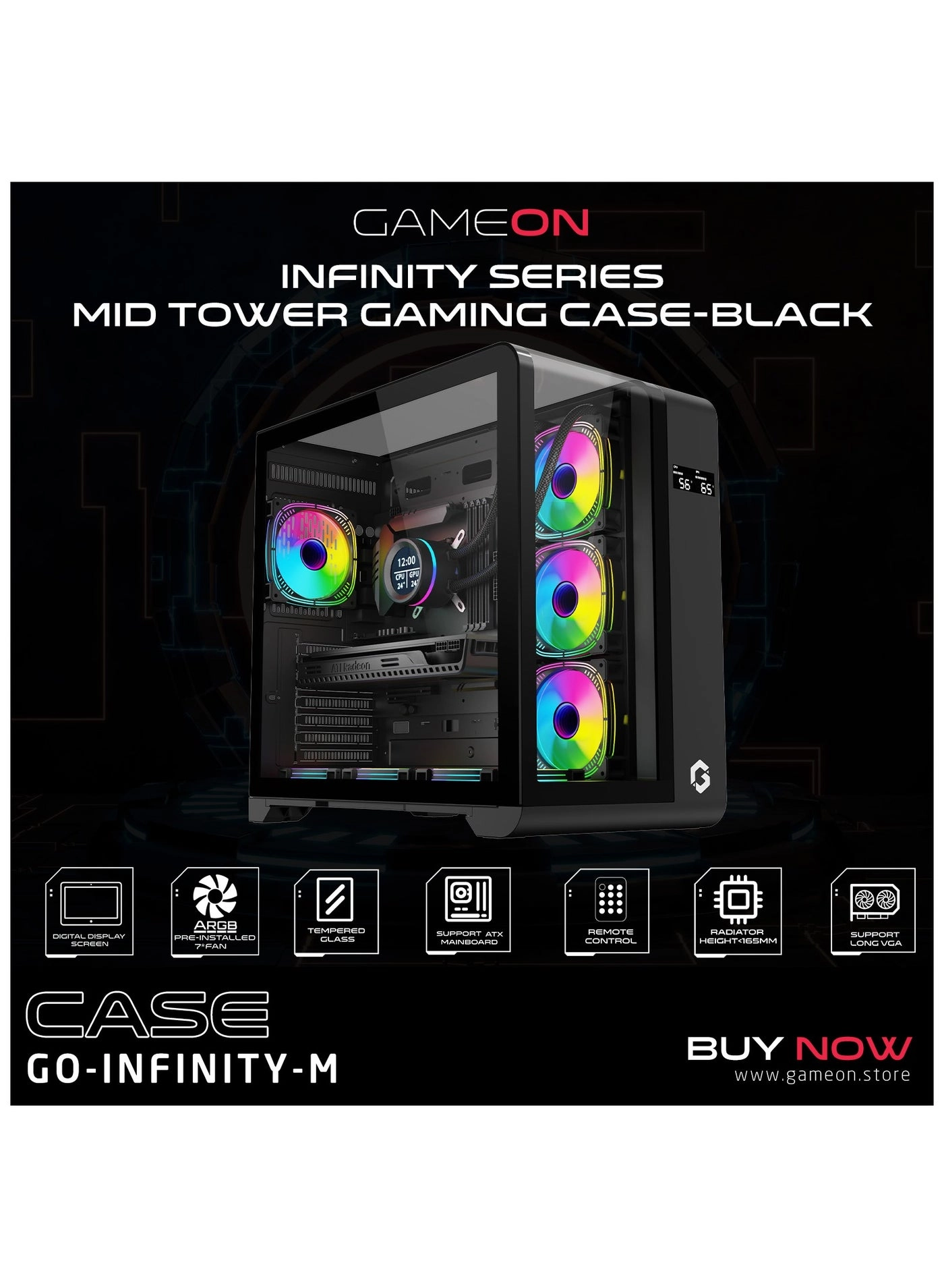 Emperor Midnight Series - Mid Tower