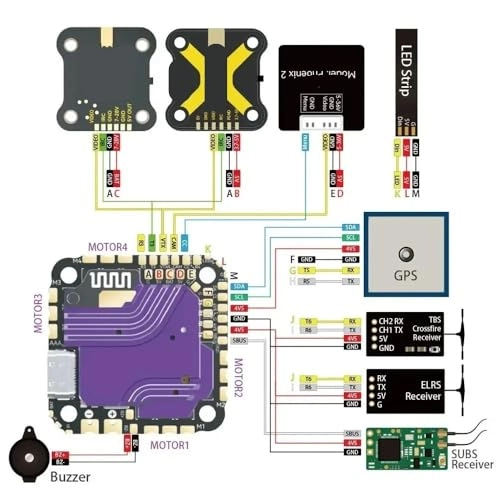 Flight Controller ICM42688P - F40 3-6S