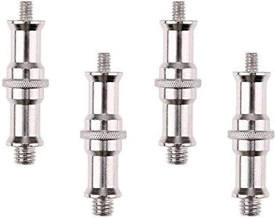 DMK 1/4 To 3/8 Inch Metal Male Convertor - Threaded Screw Adapter Spigot Stud