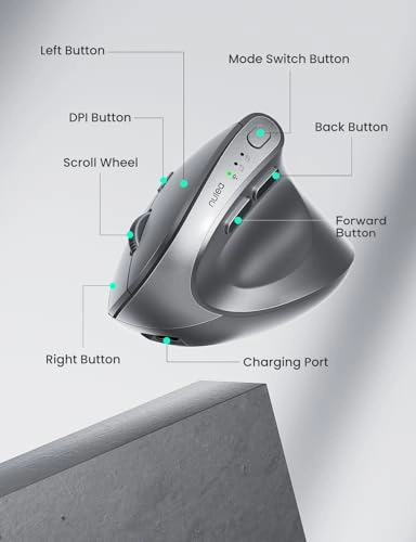 MD280 Ergonomic Vertical Mouse - Wireless