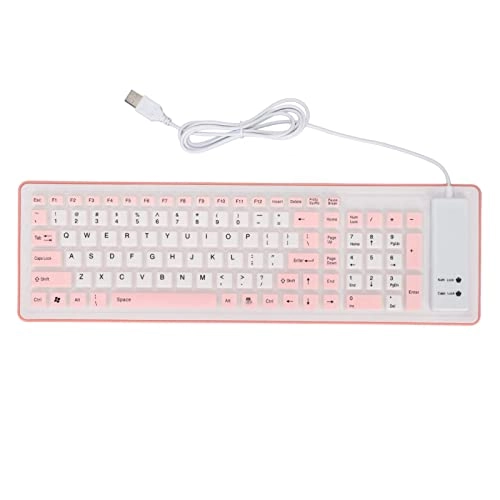 Foldable Silicone Keyboard - Wired