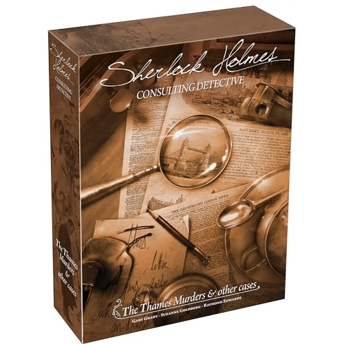 Asmodee Sherlock Holmes Consulting Detective: The Thames Murders & Other Cases