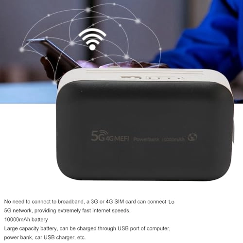 Portable WiFi Modem Router - 4G LTE 802.11g/b/n 300Mbps
