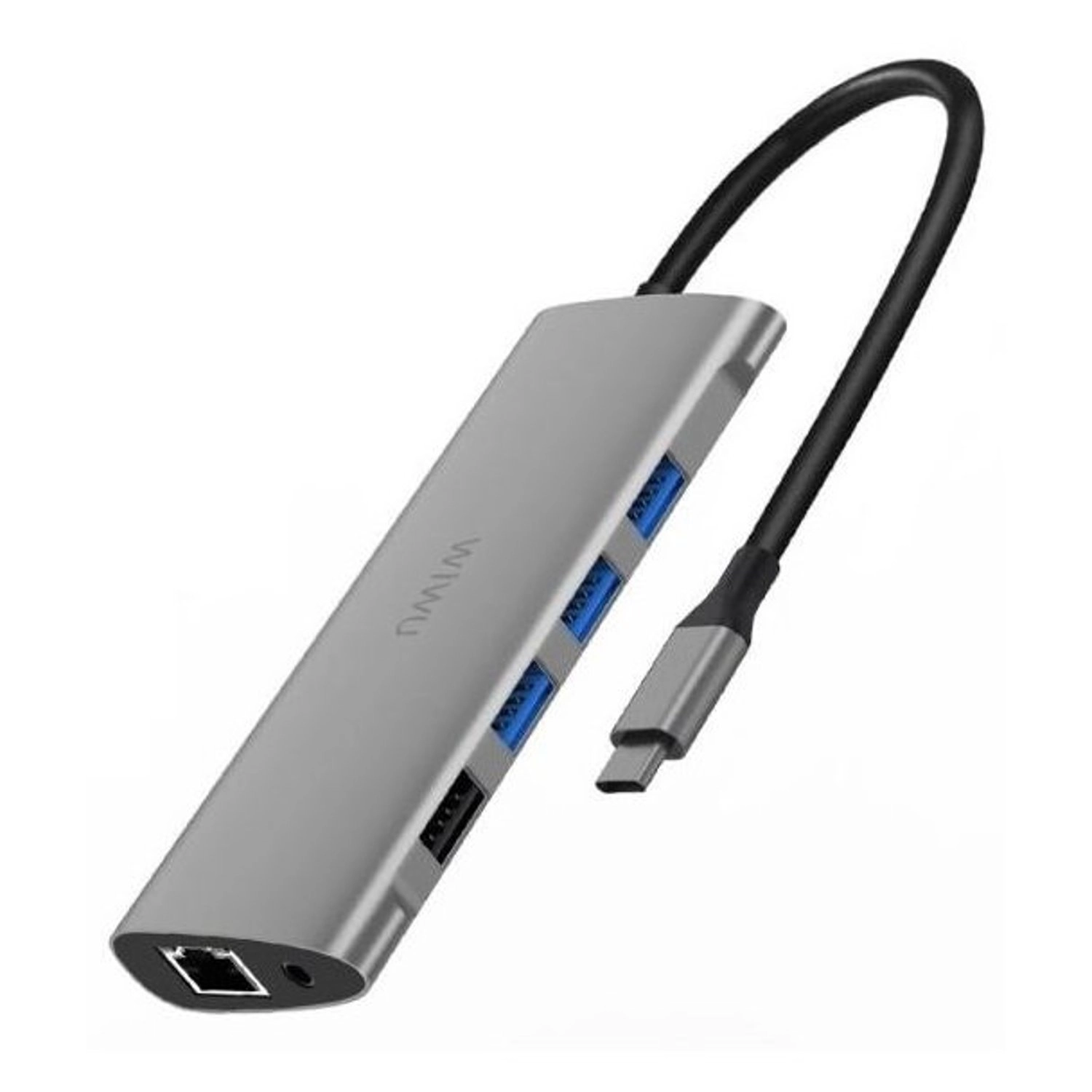WIWU Alpha - USB C to RJ45 HDMI VGA Micro SD TF Card Reader