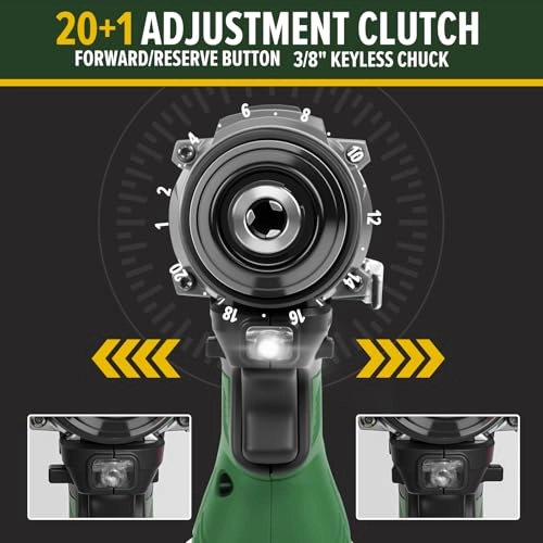 Brushless Drill - 17V 60N.m 1.5Ah Battery