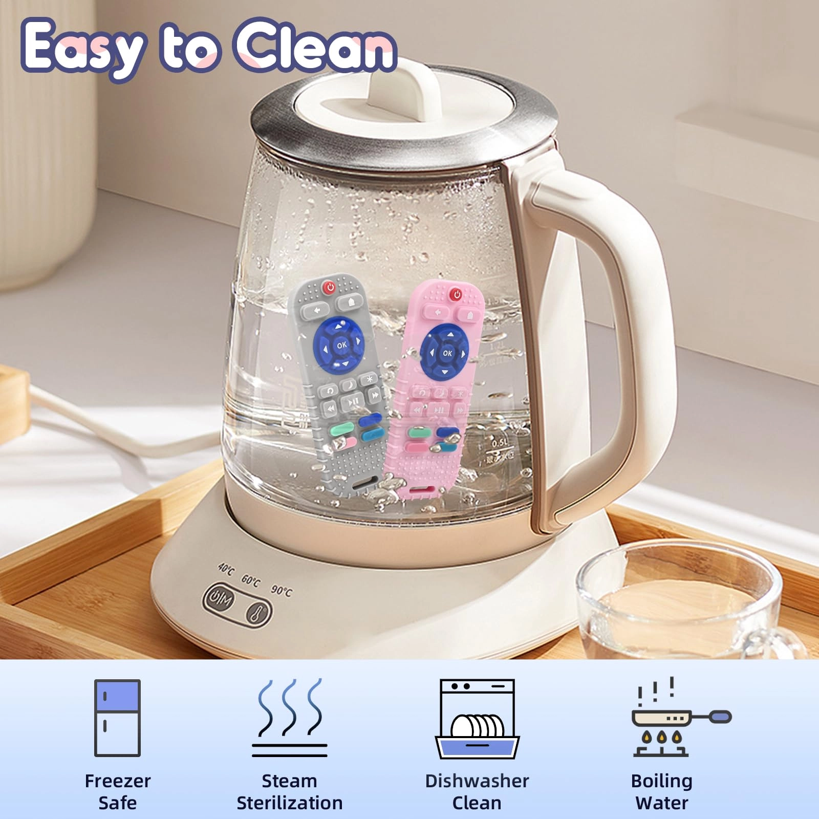 Remote Control Teether - Silicone