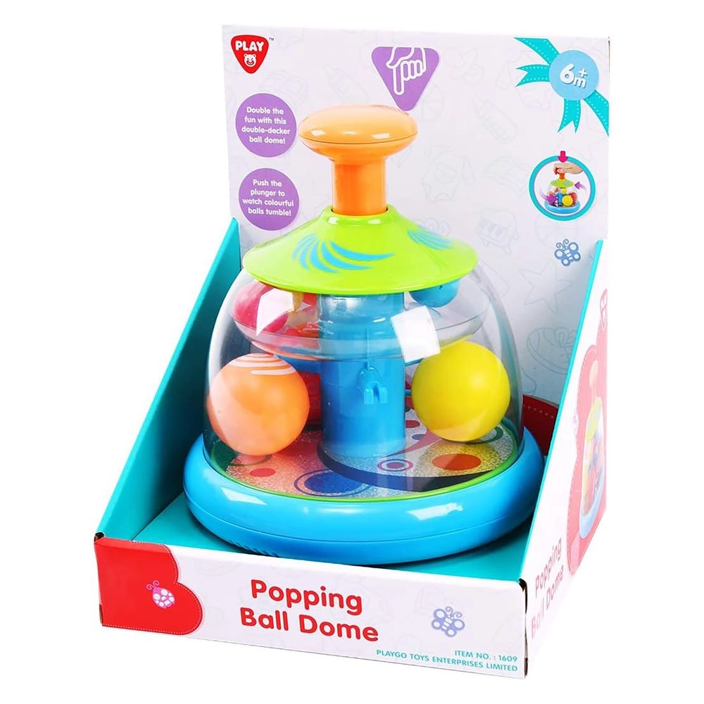 Playgo Popping Ball Dome - Suitable for 6 months and above