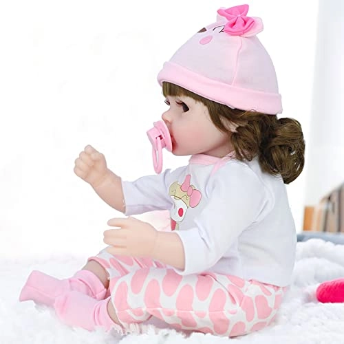 Reborn Baby Doll - 16.5 Inch Vinyl Toddler Girl