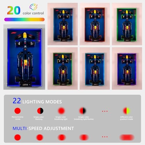 Display Wallboard - for LEGO Technic Oracle Red Bull Racing Car 42206 75X45cm