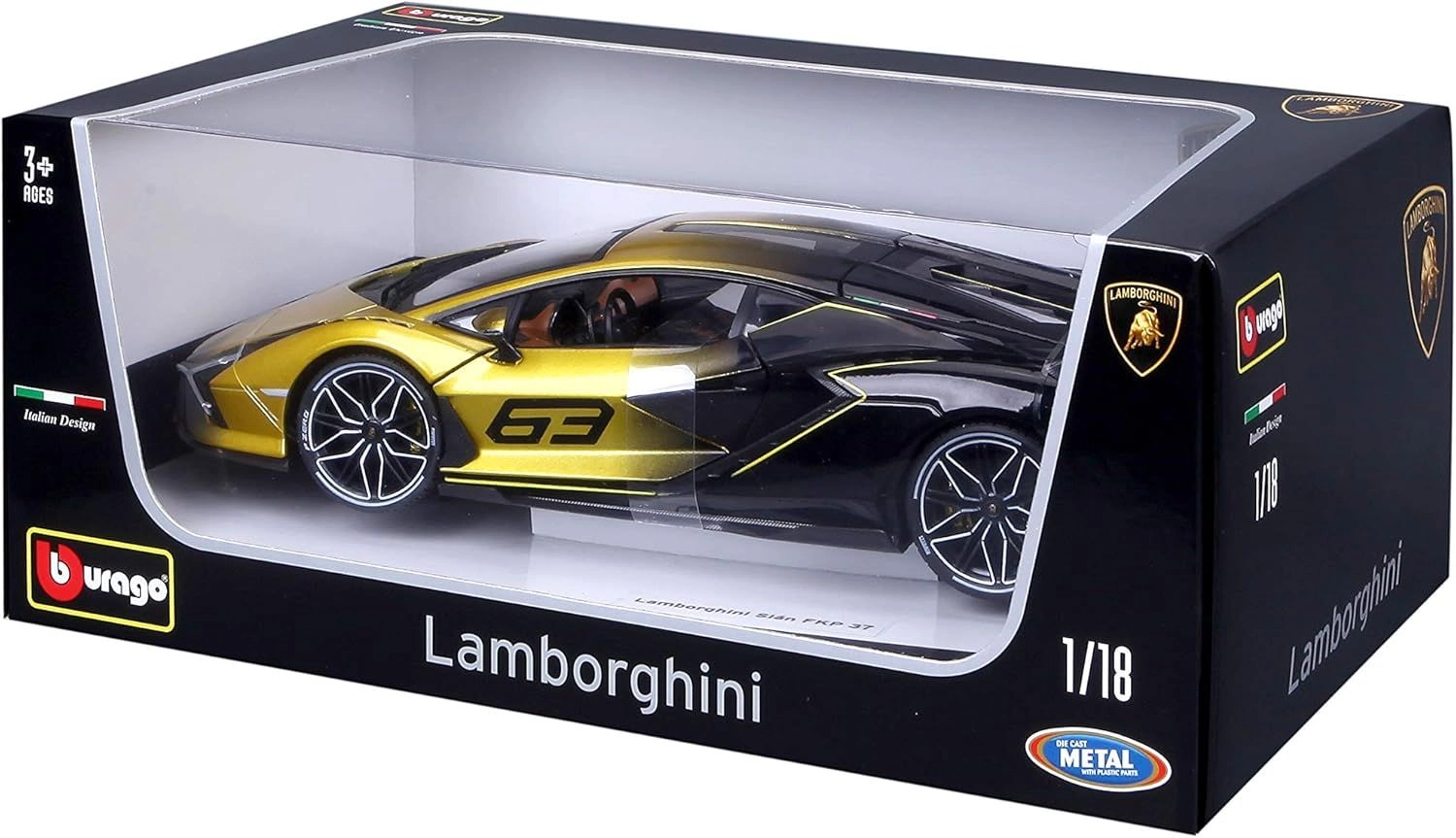 Lamborghini Sian FKP 37 - metal - 1:18