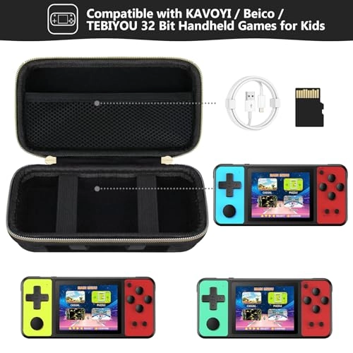 Carrying Case - Black for 32 Bit Handheld Games