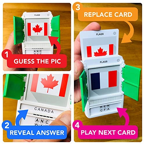 Flags of The World Travel Game - 6+ 100 pieces