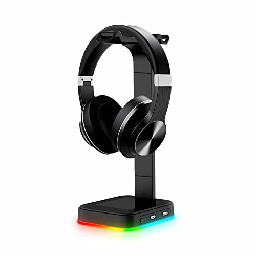 Headset Stand - Headphones RGB USB Type-C
