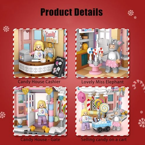 Candy House Mini Blocks - 781pcs