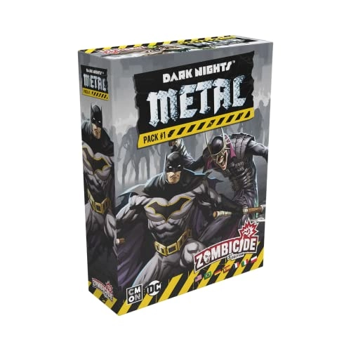 CMON Zombicide Dark Nights Metal Pack #1 - Set of Justice League Miniatures