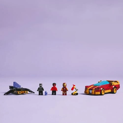 Iron Man Car & Black Panther vs. Red Hulk (76310)