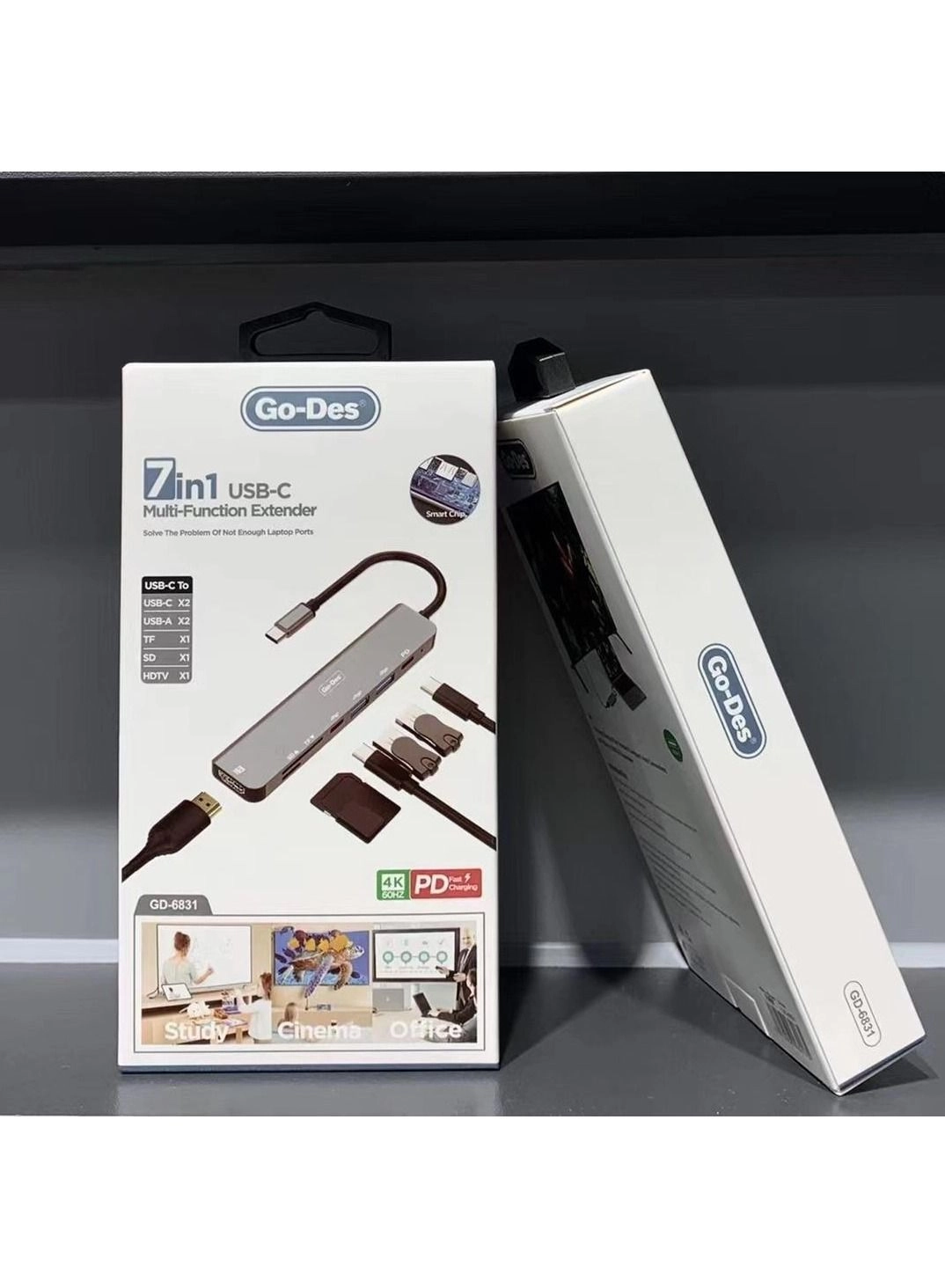 GD 6831 - USB C Adapter Ethernet Port