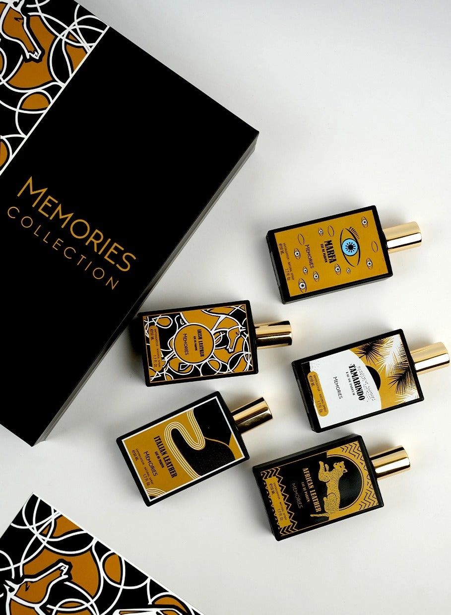 Memories African Leather + Marfa + Tamarindo + Italian Leather + Irish Leather - Eau De Parfum 5 piece(s)