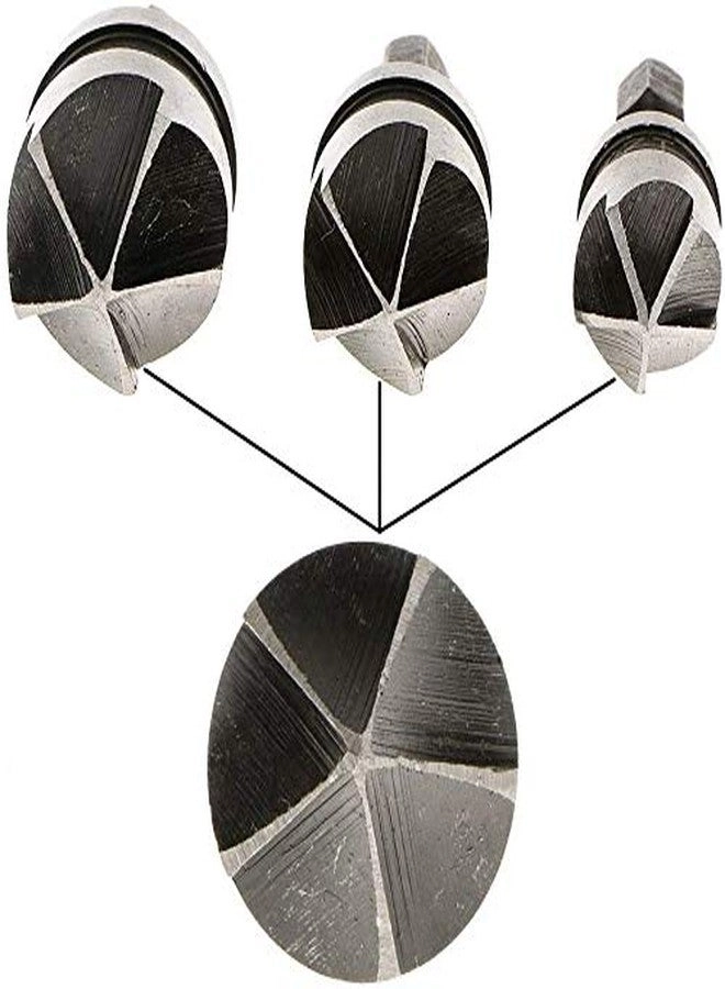 Countersink Power Drill Bit - Metal 3pcs 12, 16, 19 mm