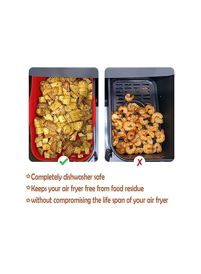 Fryer Liners - food-grade silicone 2 piece(s)