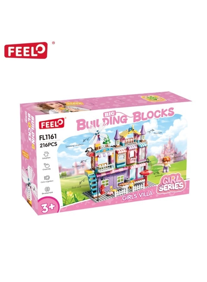 Girls Villa FL1161 - Building Blocks