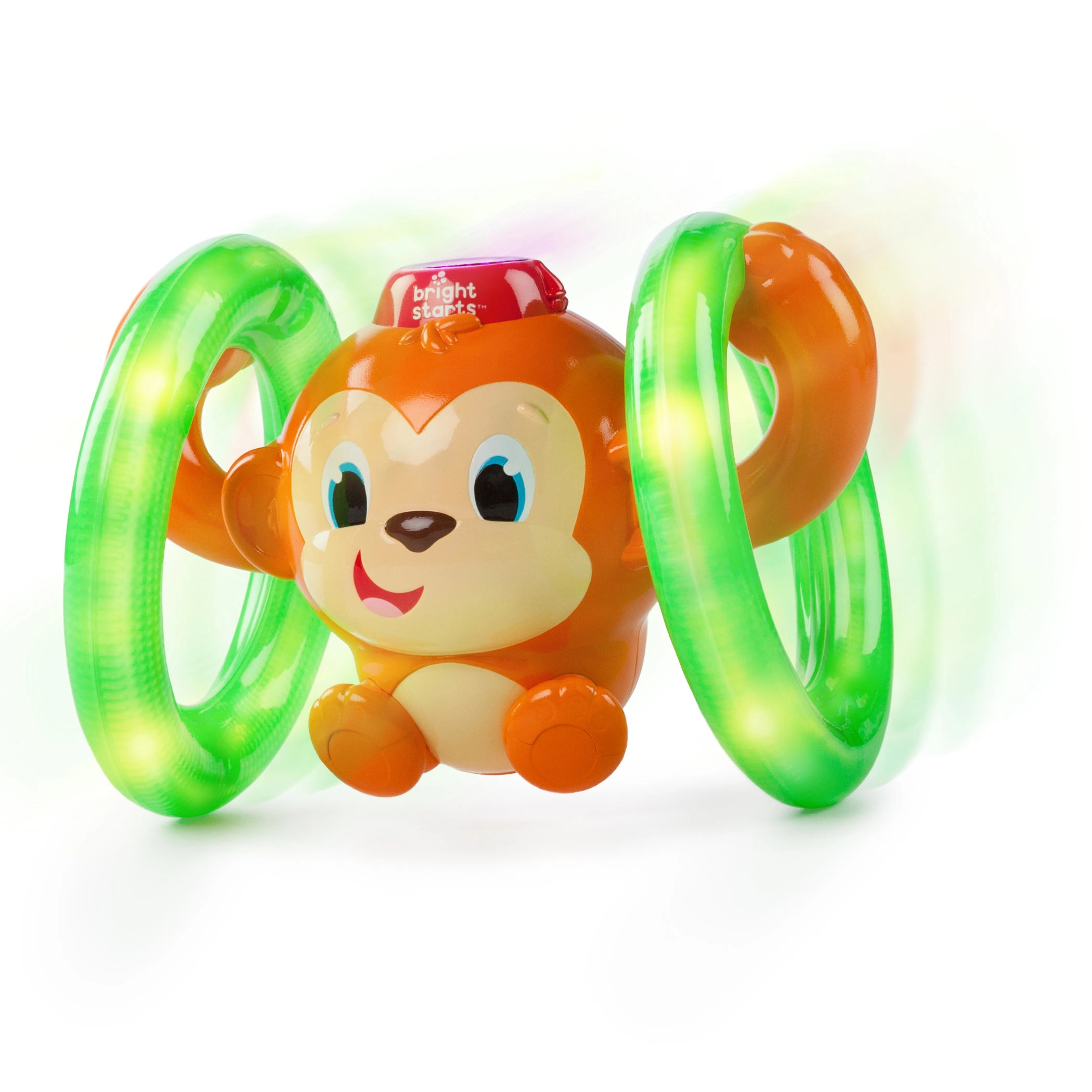Bright Starts Roll & Glow Monkey - 6 months+