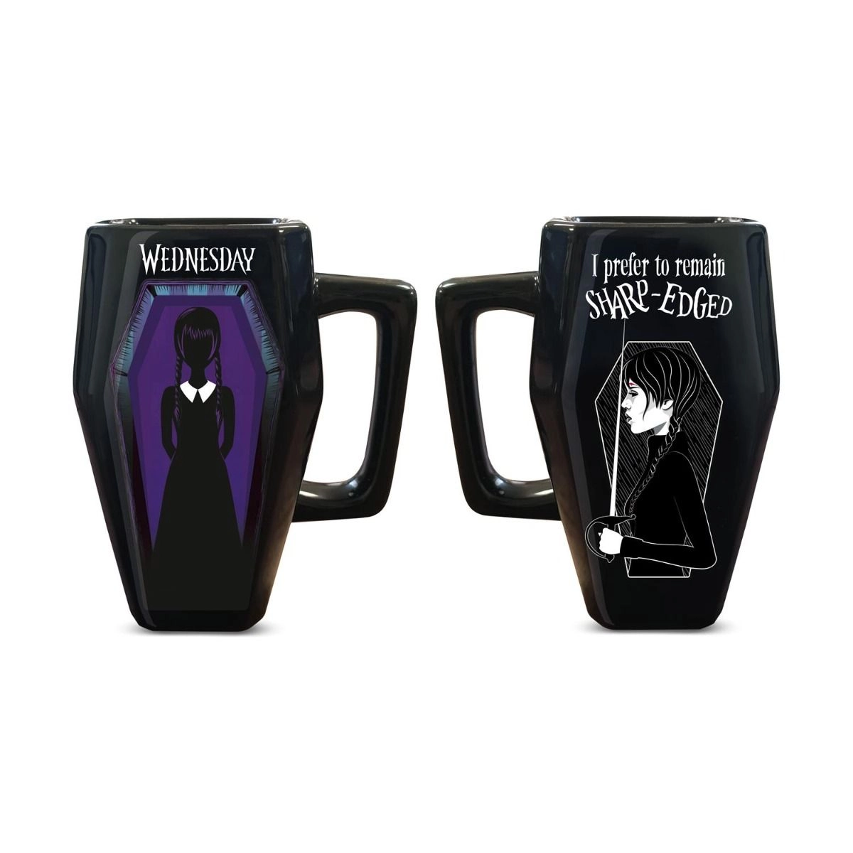 Wednesday Coffin Shaped Mug - 500 ml