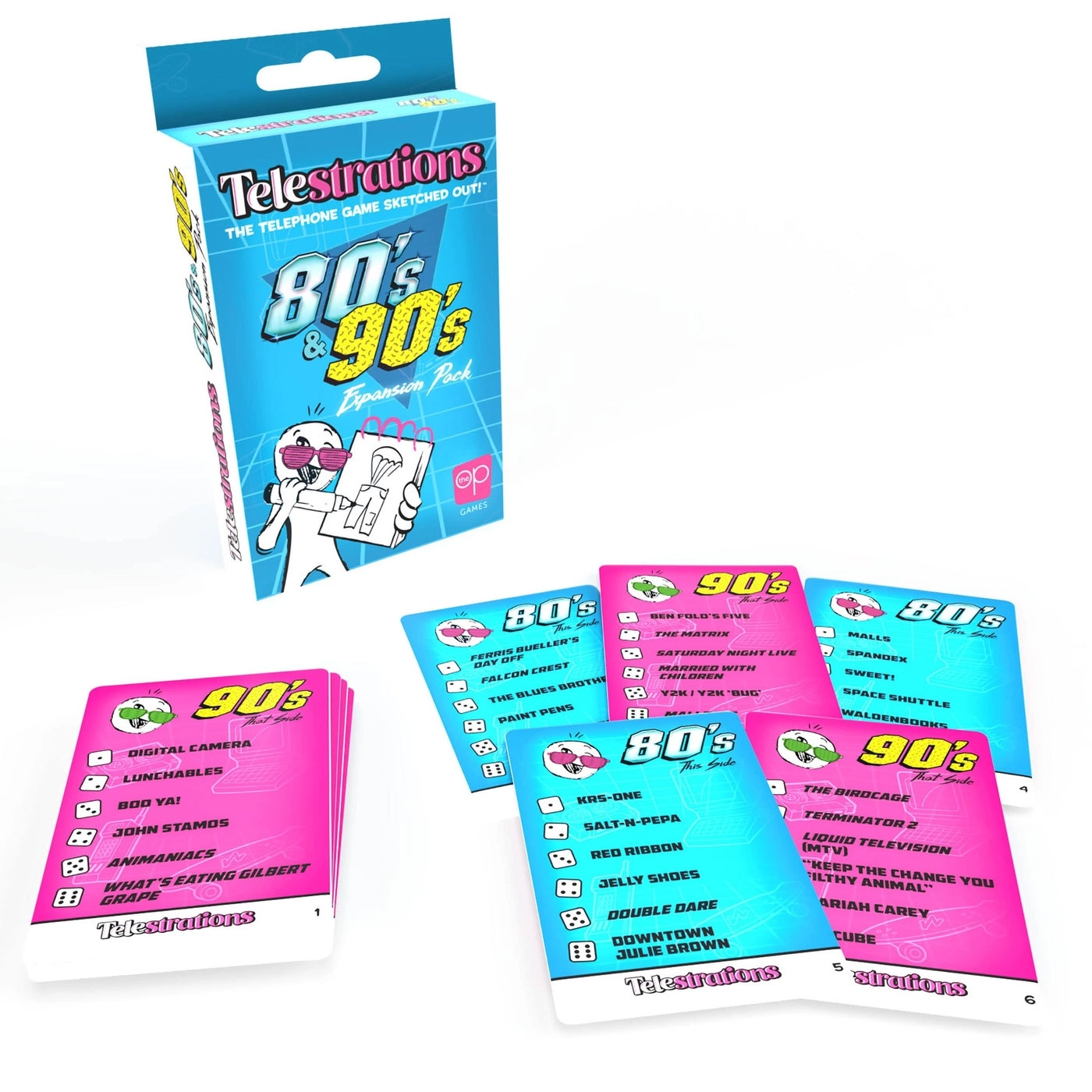 Telestrations 80s/90s Expansion Pack - Adult Unqualified
