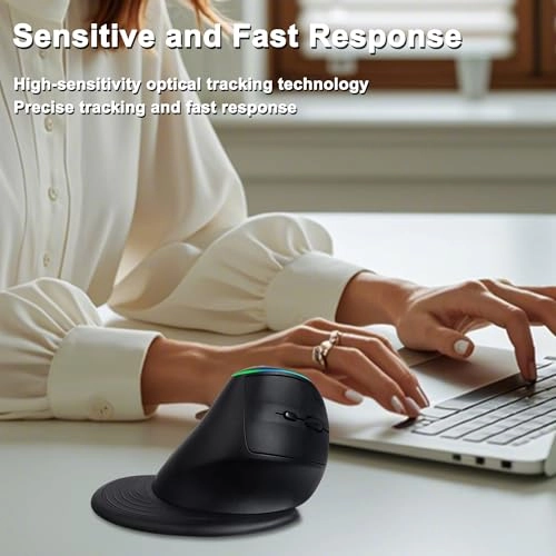 Vertical Mouse - USB+Bluetooth+Wired