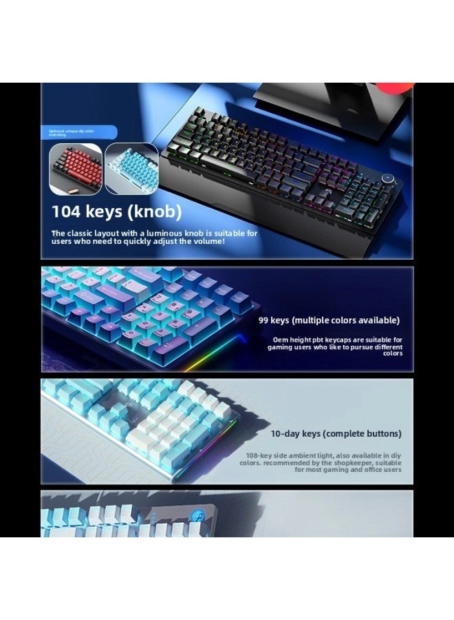 Mechanical Feel - Wired + E-sports Mouse