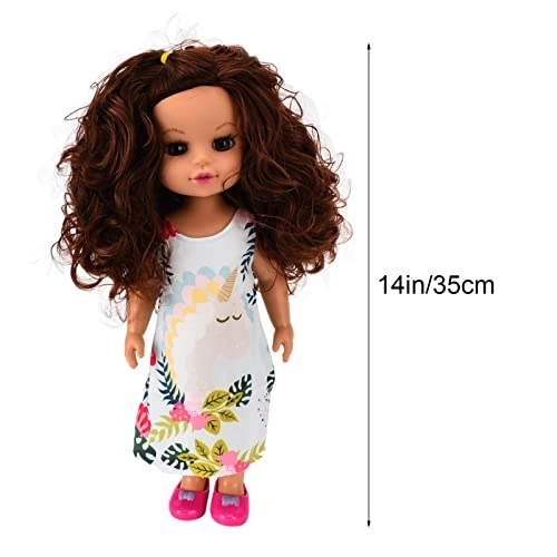 White Girl Doll - 14in cloth