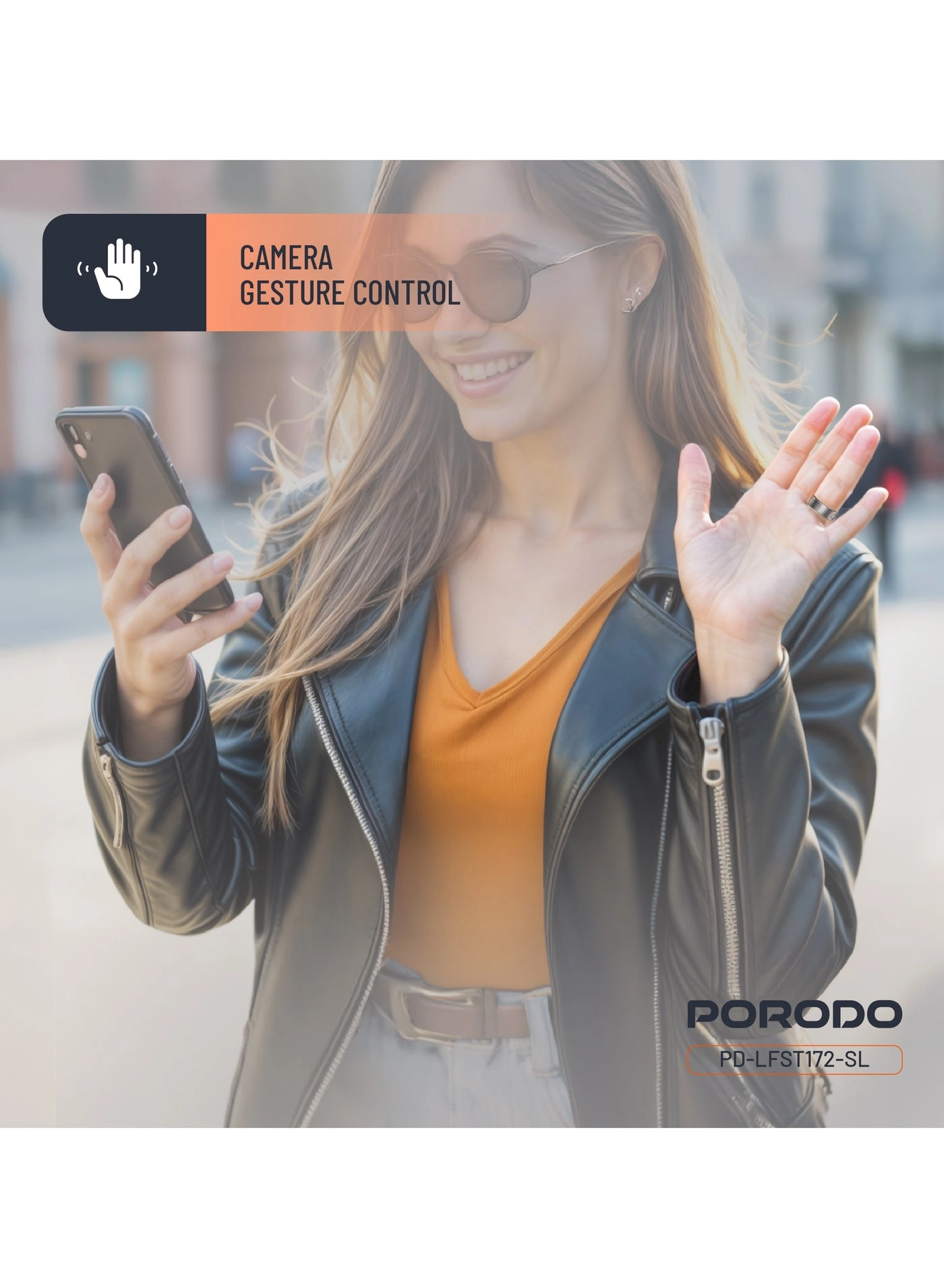 FitSync Smart Ring - Ring Size 7 (17.3mm) IP68 Water Resistant 16mAh