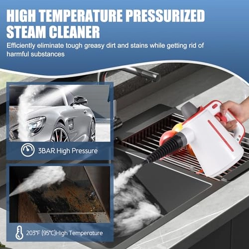 Handheld Steam Cleaner - 3 bar 350ml